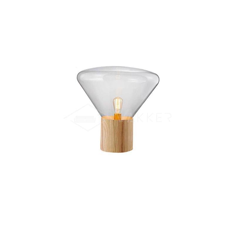 Sylirella Minimalist Wood Table Lamp