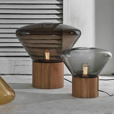 Sylirella Minimalist Wood Table Lamp