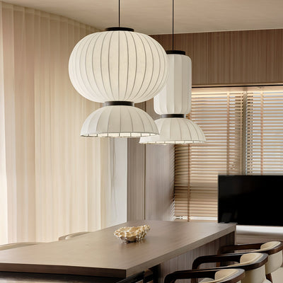 Eurzorion Silk Lantern Pendant Light