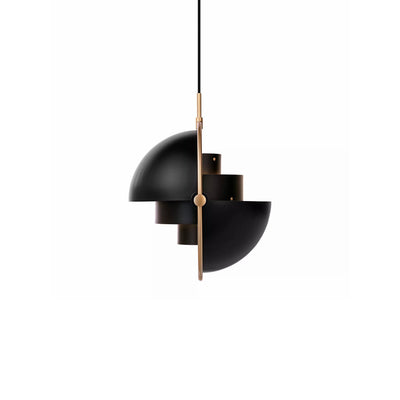 Miruaine Pendant Lamp Deformed Ball Golden