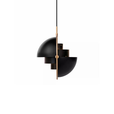 Lustra Pendant Lamp Deformed Ball Golden - Neutral Decor