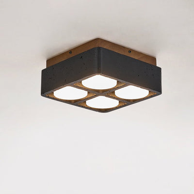 Axel Multi Spot Square Ceiling Lamp
