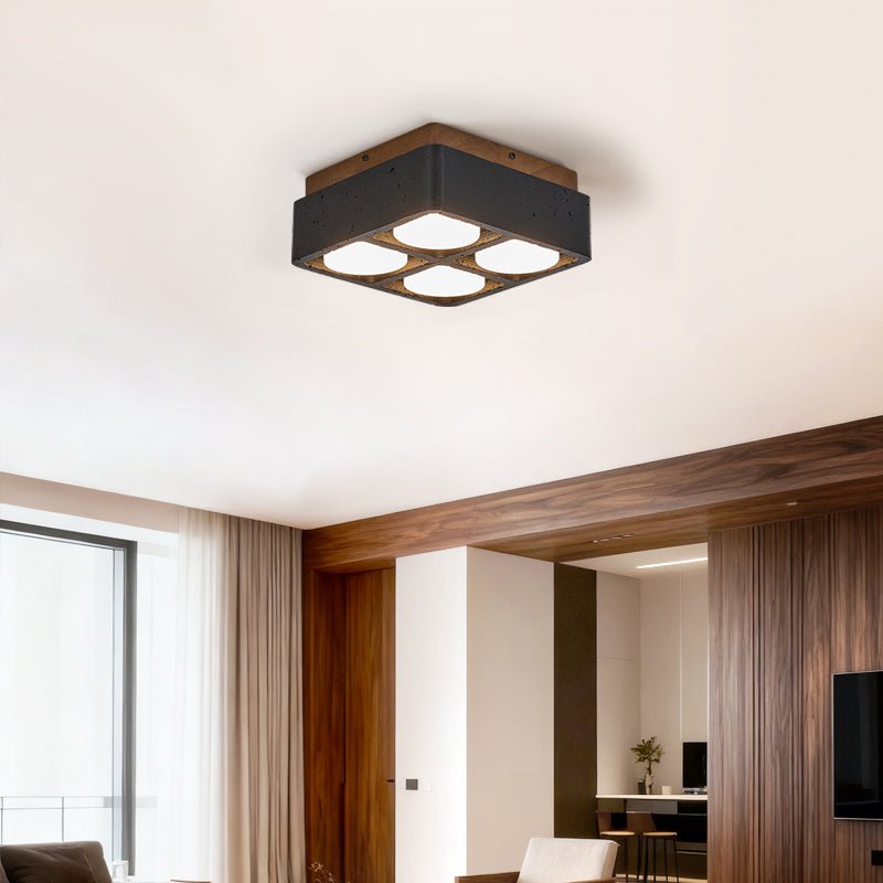 Axel Multi Spot Square Ceiling Lamp
