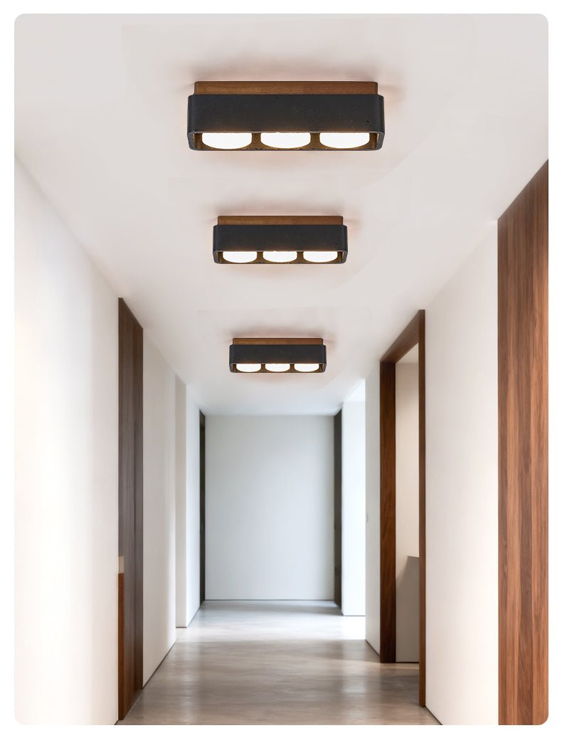 Axel Multi Spot Square Ceiling Lamp