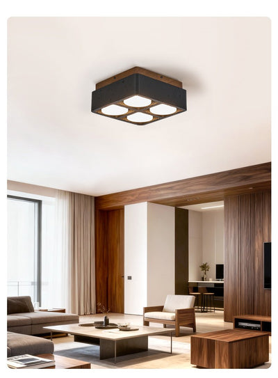 Axel Multi Spot Square Ceiling Lamp