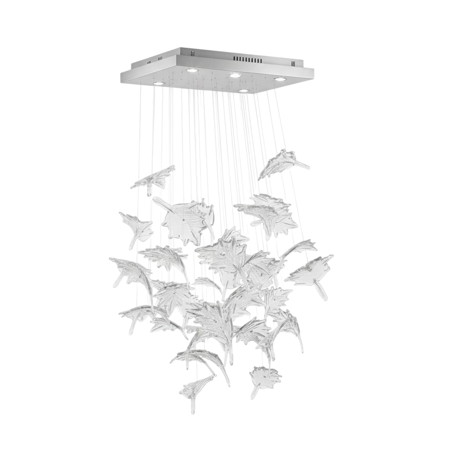 Maple Canopy Crystal Chandelier