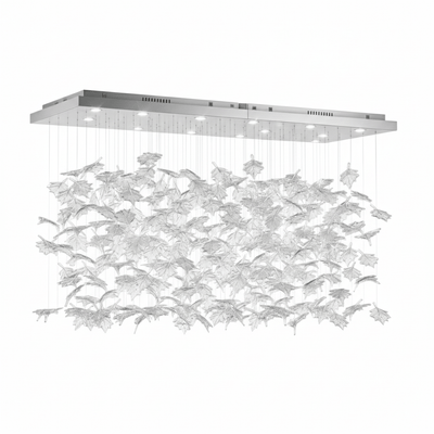 Maple Canopy Crystal Chandelier