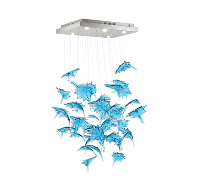 Maple Canopy Crystal Chandelier