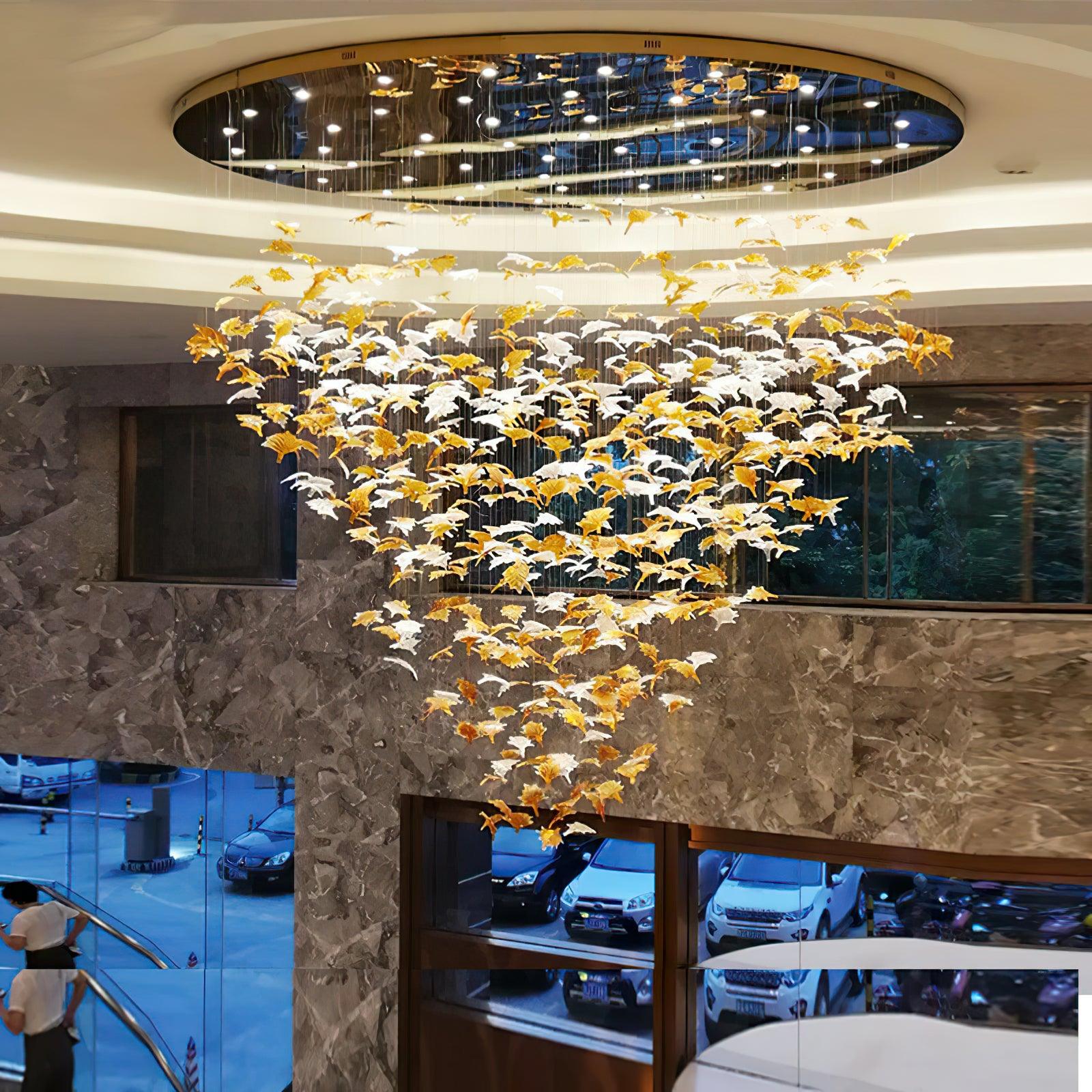 Maple Canopy Crystal Chandelier