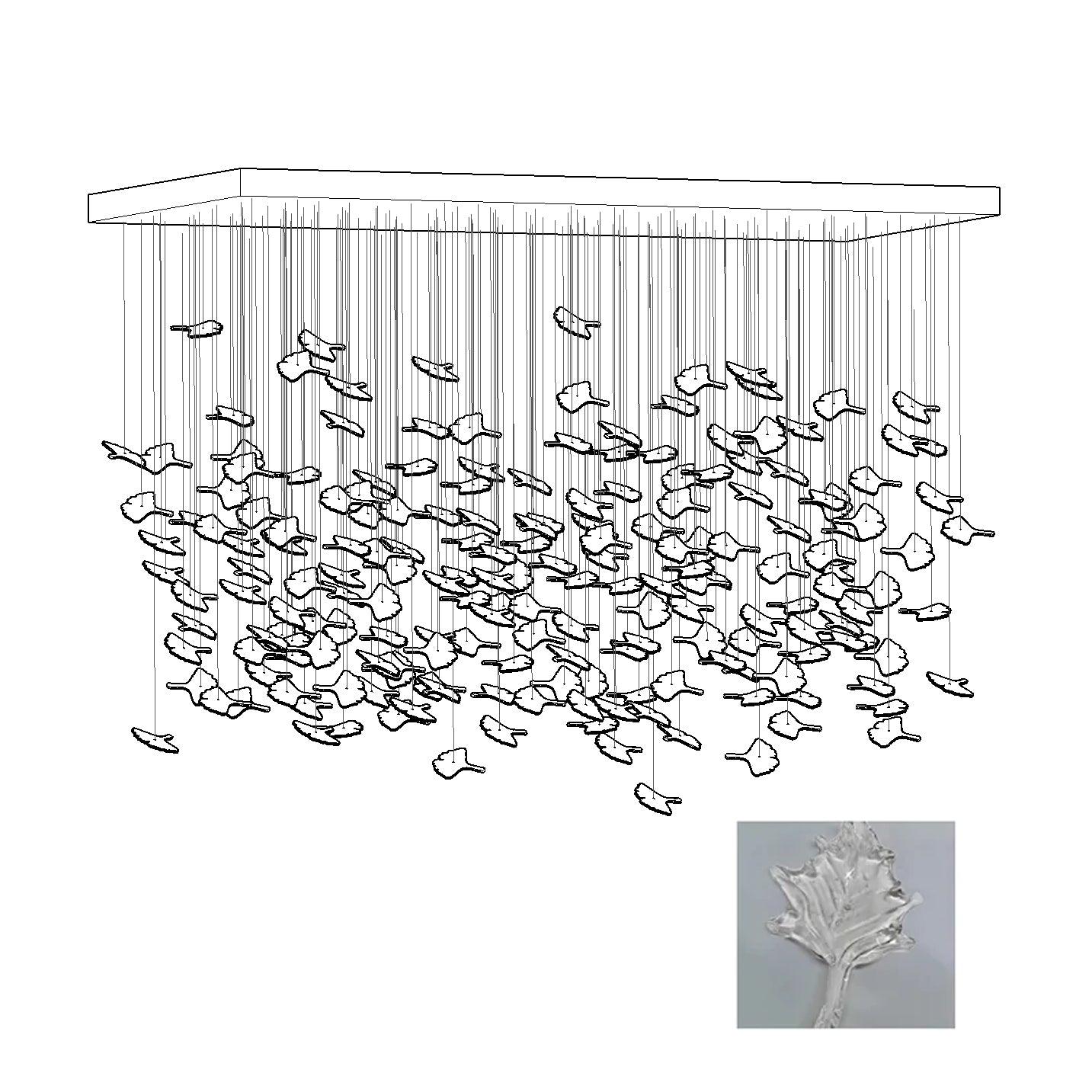 Maple Canopy Crystal Chandelier