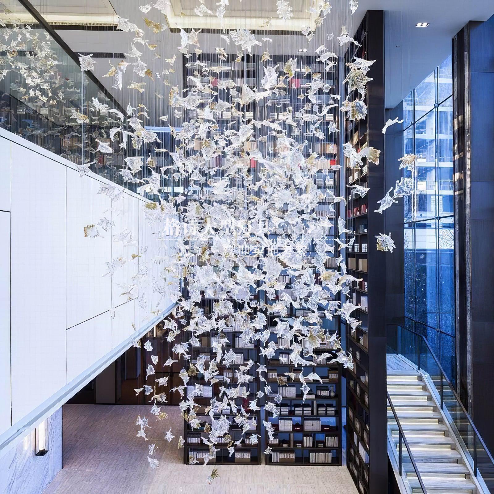Maple Canopy Crystal Chandelier