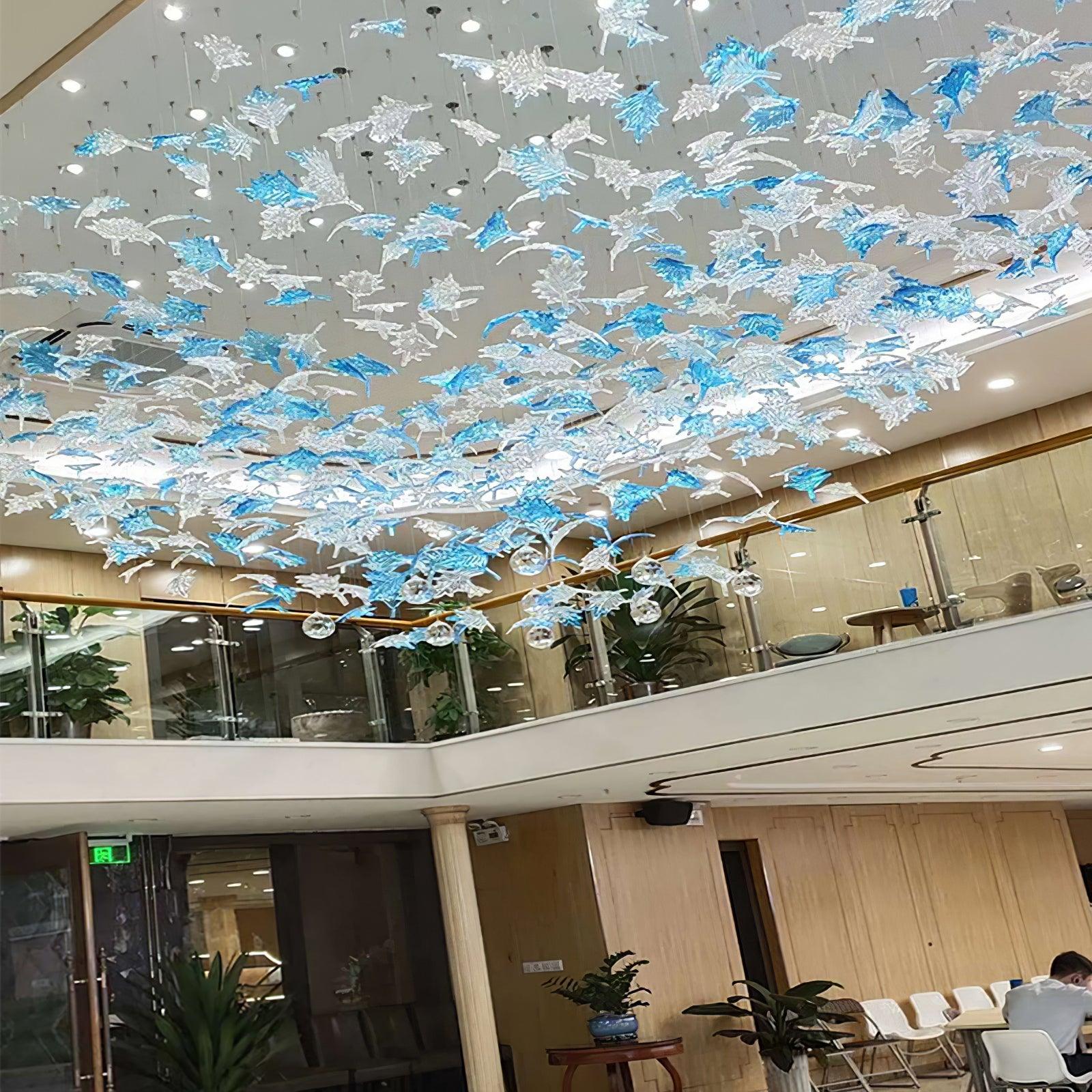 Maple Canopy Crystal Chandelier