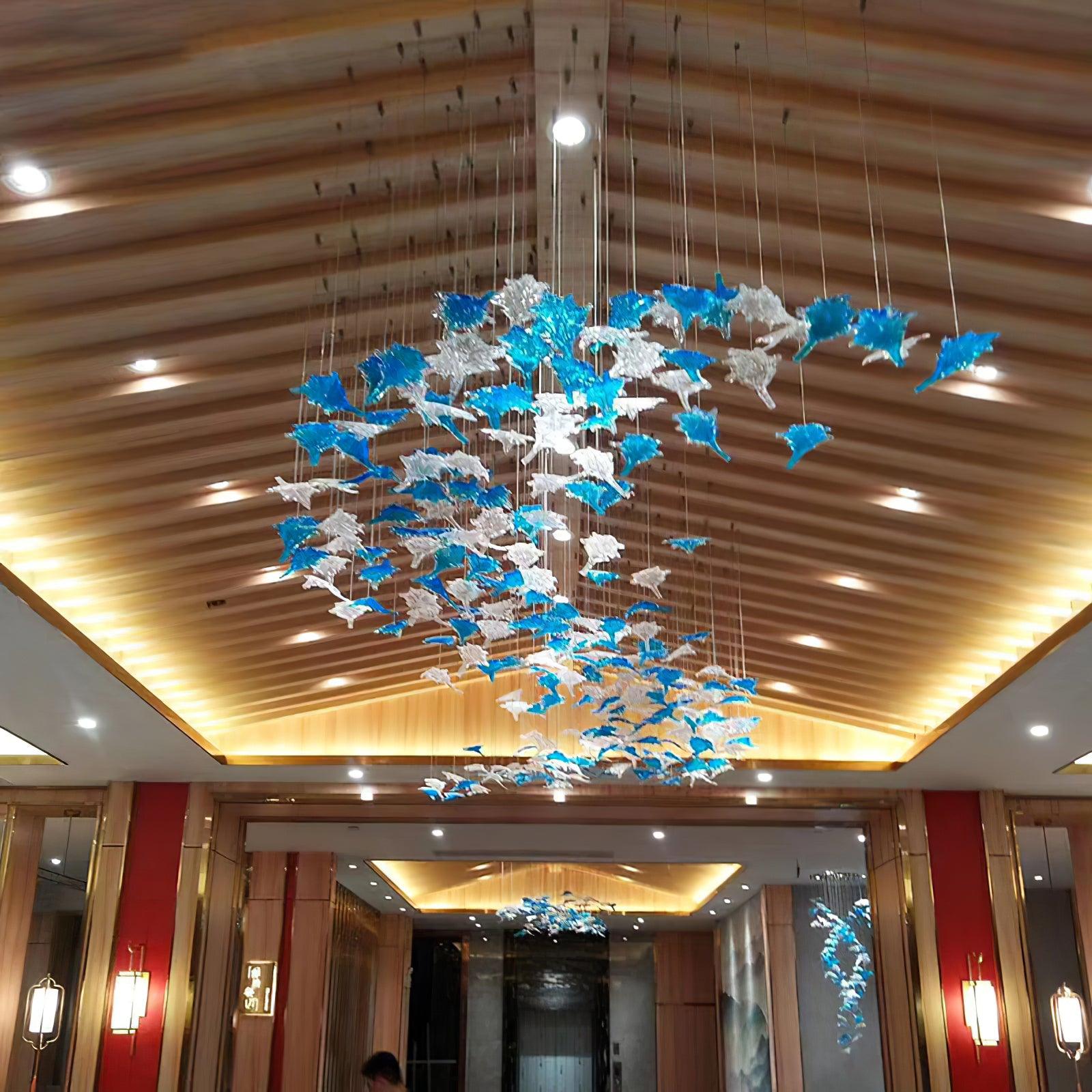Maple Canopy Crystal Chandelier