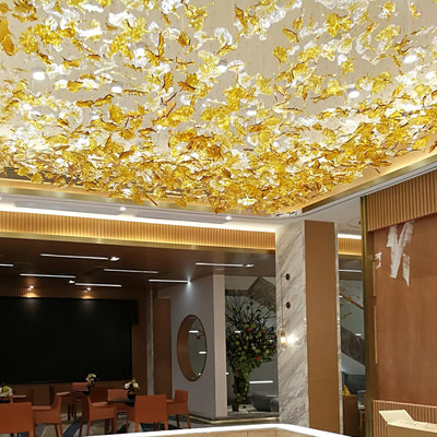 Maple Canopy Crystal Chandelier