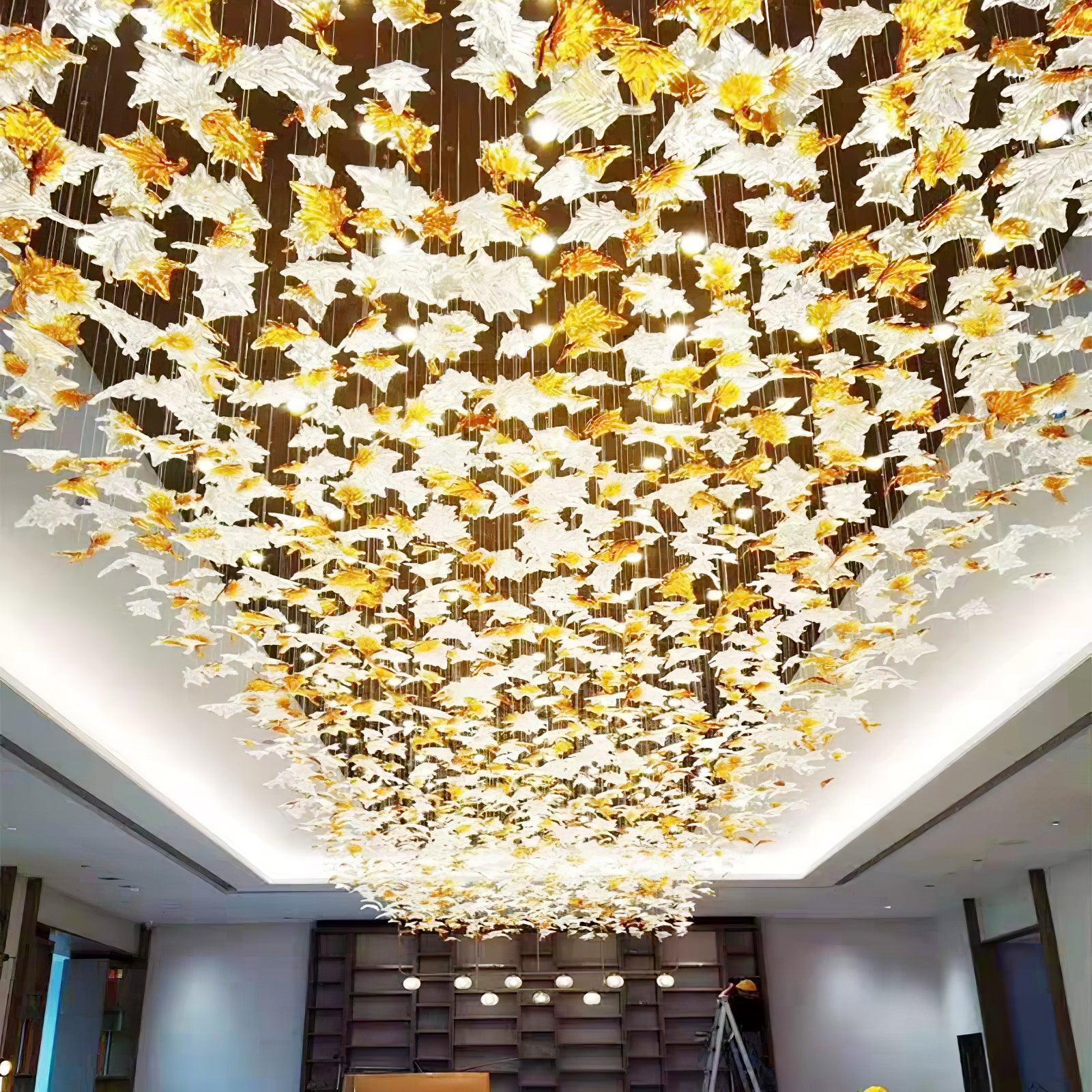 Maple Canopy Crystal Chandelier