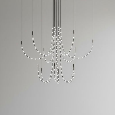 Constellation Matrix Cascade Chandelier