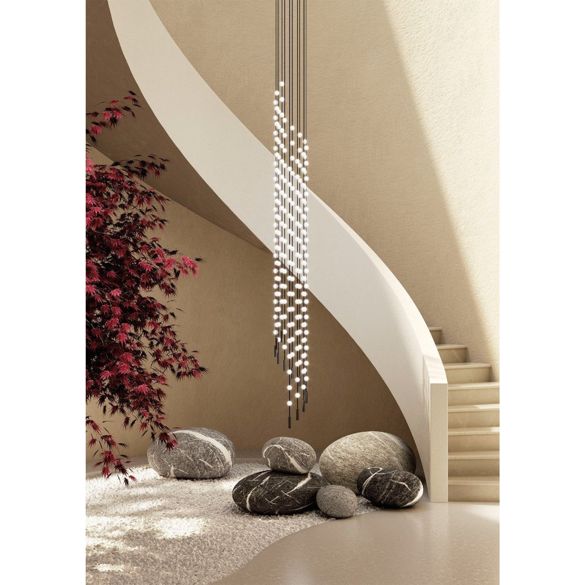 Constellation Matrix Cascade Chandelier