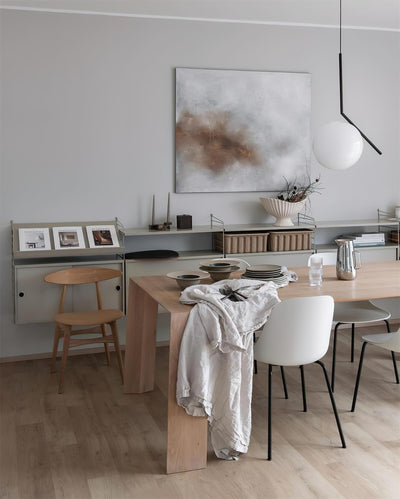 Linea Pendant Light Glass - Neutral Decor