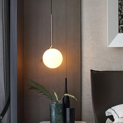 Linea Pendant Light Glass - Neutral Decor