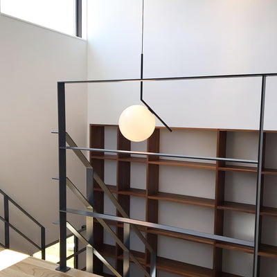 Linea Pendant Light Glass - Neutral Decor