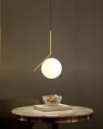 Linea Pendant Light Glass - Neutral Decor