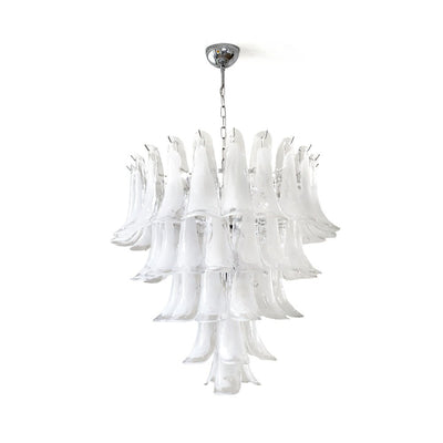 Celiian Chandelier Murano Glass Petals Vintage