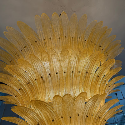 Ismavelle Glass Palmette Chandelier