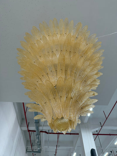 Ismavelle Glass Palmette Chandelier