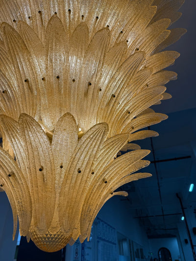Ismavelle Glass Palmette Chandelier