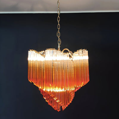 Evmararae Gradient Glass Chandelier
