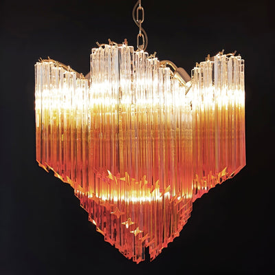 Evmararae Gradient Glass Chandelier