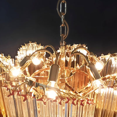 Evmararae Gradient Glass Chandelier