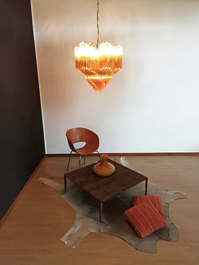 Evmararae Gradient Glass Chandelier