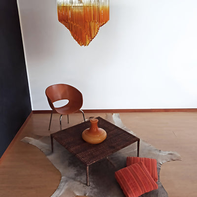 Evmararae Gradient Glass Chandelier