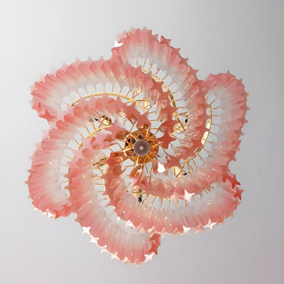 Evmararae Gradient Glass Chandelier