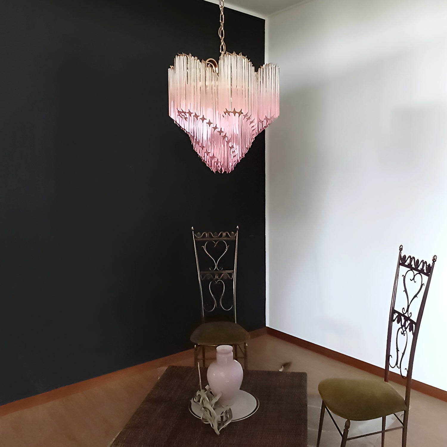 Evmararae Gradient Glass Chandelier