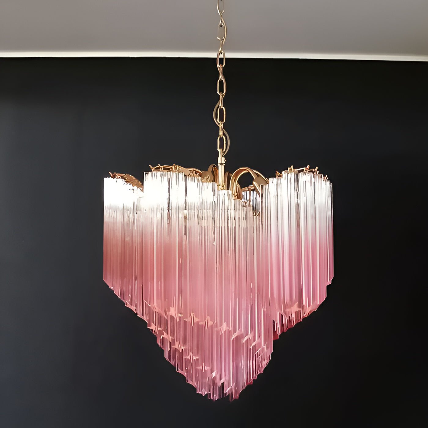 Evmararae Gradient Glass Chandelier