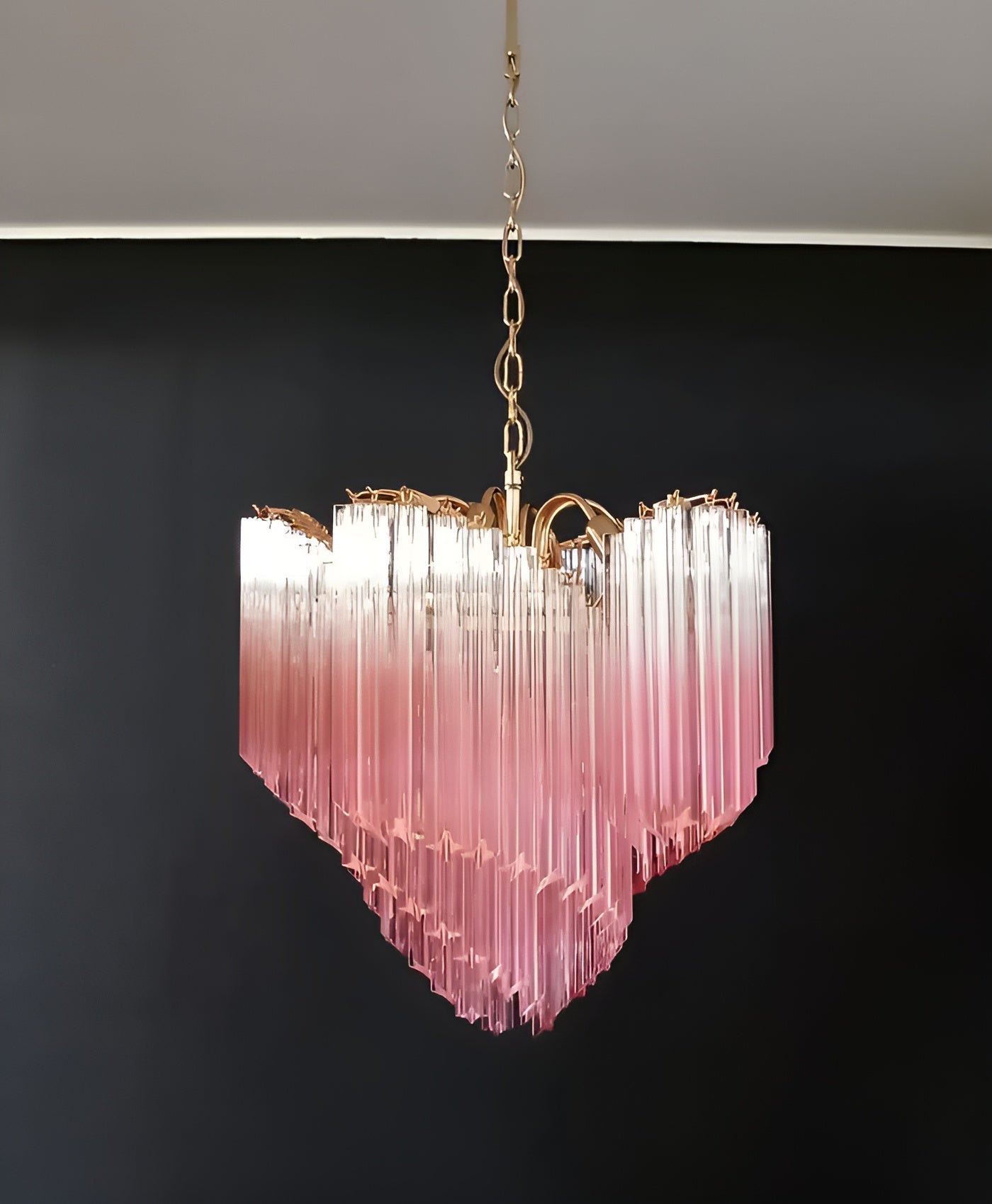 Evmararae Gradient Glass Chandelier