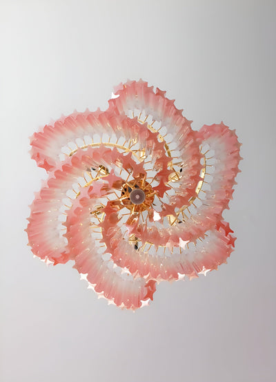 Evmararae Gradient Glass Chandelier