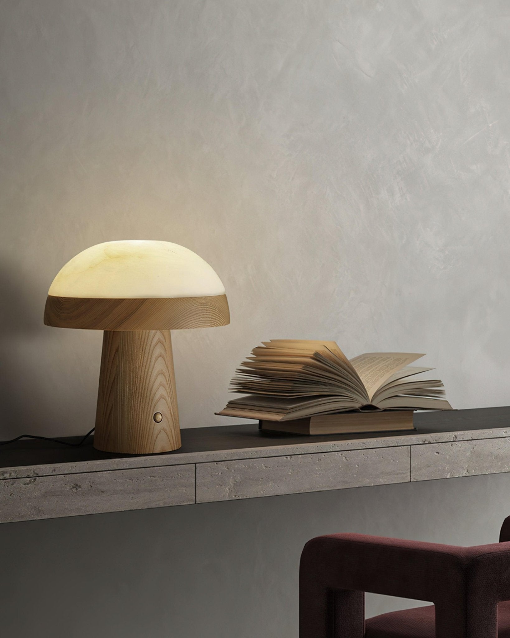 Nexore Wood Table Lamp