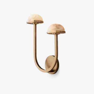 Vitalira Double Alabaster Wall Light - Neutral Decor