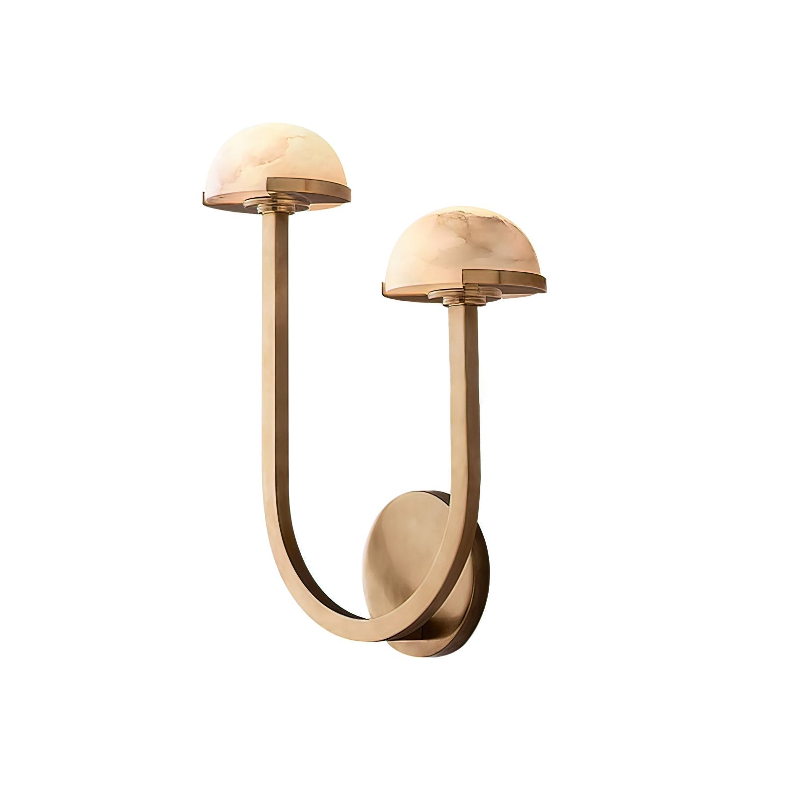 Vitalira Double Alabaster Wall Light - Neutral Decor