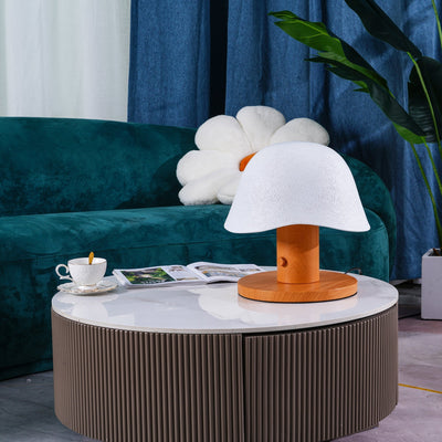 Wond Resin Wood Table Lamp