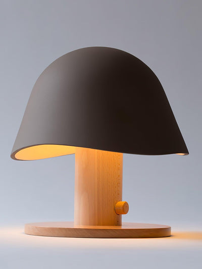 Wond Resin Wood Table Lamp