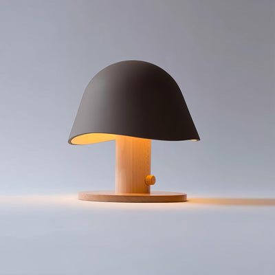 Wond Resin Wood Table Lamp