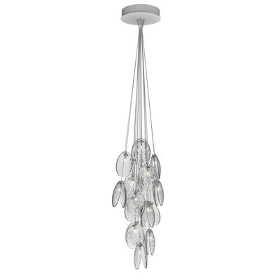 Thalassic Shell Architectural  Cluster Chandelier