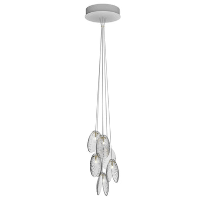 Thalassic Shell Architectural  Cluster Chandelier