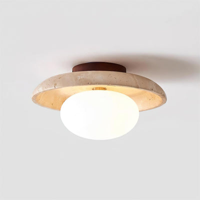 Mylie Travertine Ceiling Light - Neutral Decor