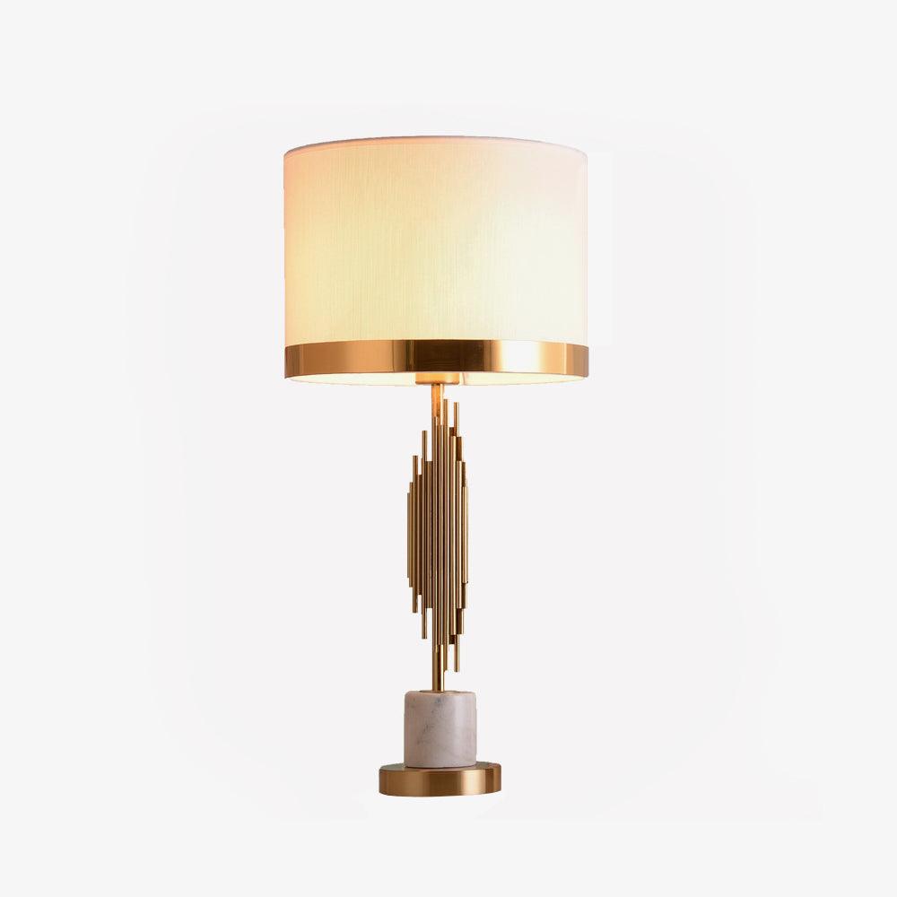 Opus Marble Art Deco Table Lamp