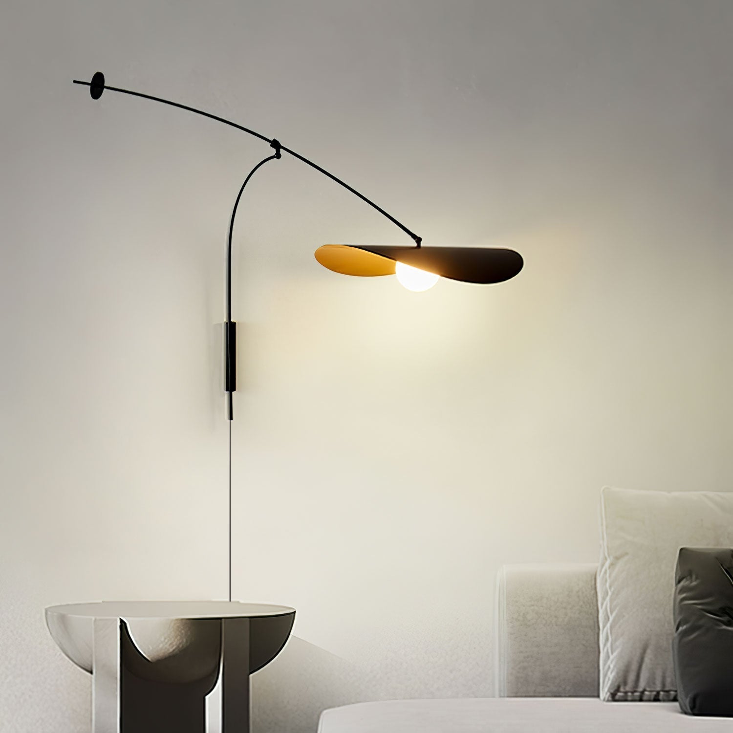 Tirove Glass Minimalist  Wall Lamp